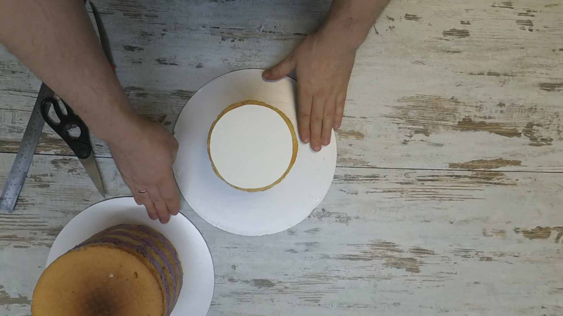 торт с подложкой