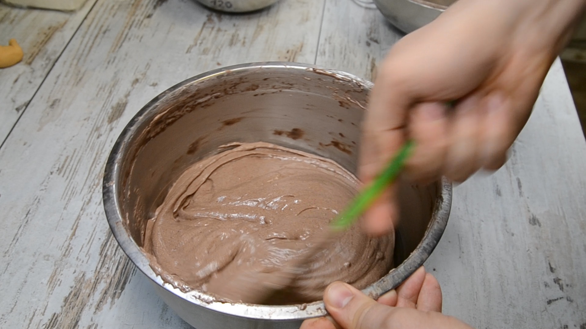 Перемешали какао