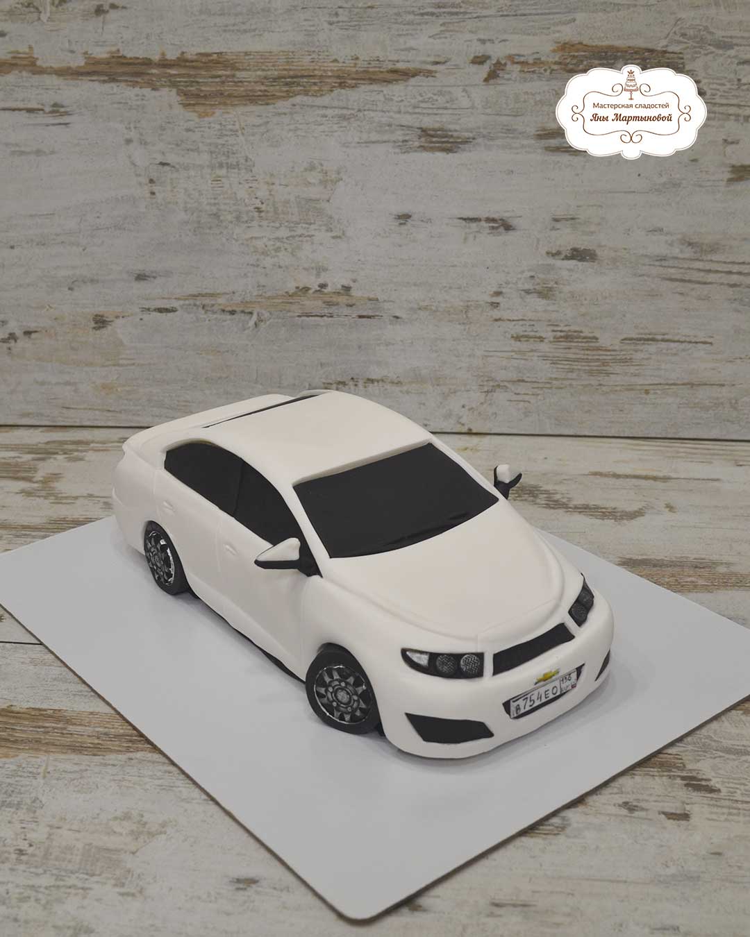 торт в виде шевроле авео