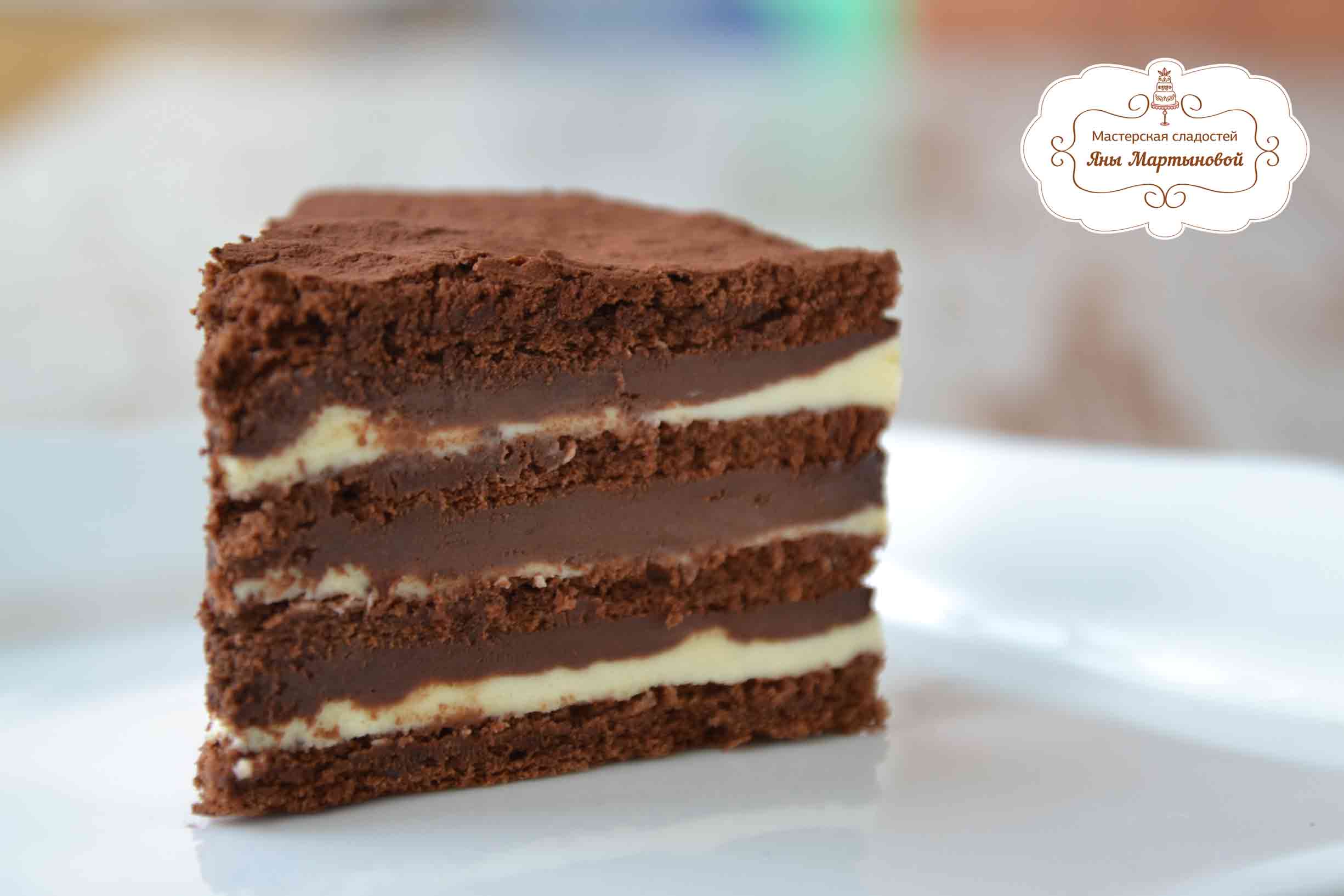 Мегашоколадный торт «Ривьера» с легкой ноткой лимона